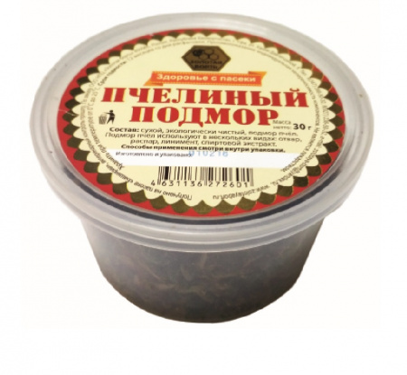 Пчелиный подмор измельченный 30 гр